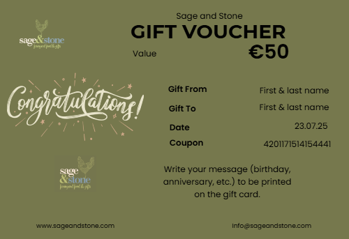 Congratulations voucher50