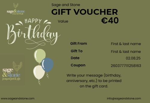 Happy birthdayVoucher40