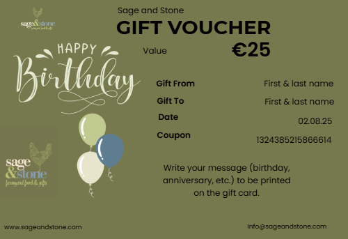Happy birthdayVoucher25